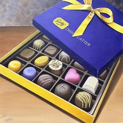 Box of assorted chocolates