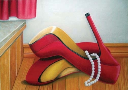These red shoes