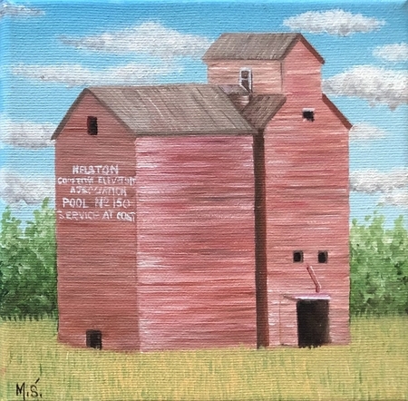 Nelston grain elevator